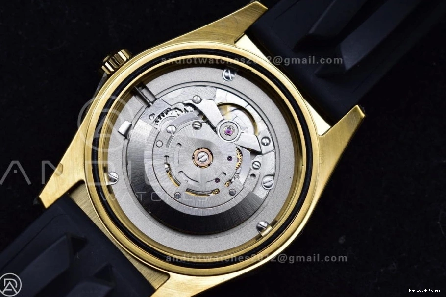 (Gain A23J Best Sky-Dweller ZF 336238 Weight) 1:1 Black Durable YG Edition Dial on 1098 Strap Oysterflex 0410